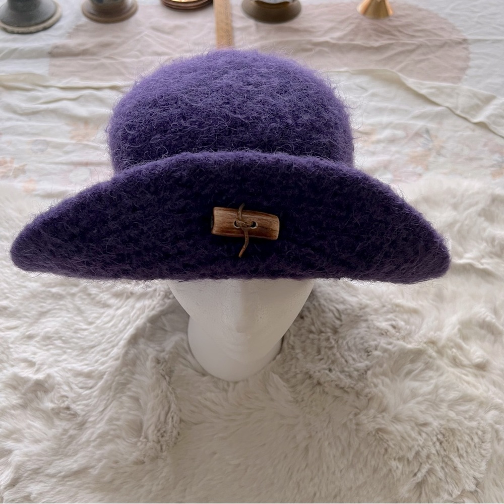 Head Down Under Purple Hobo Hat.